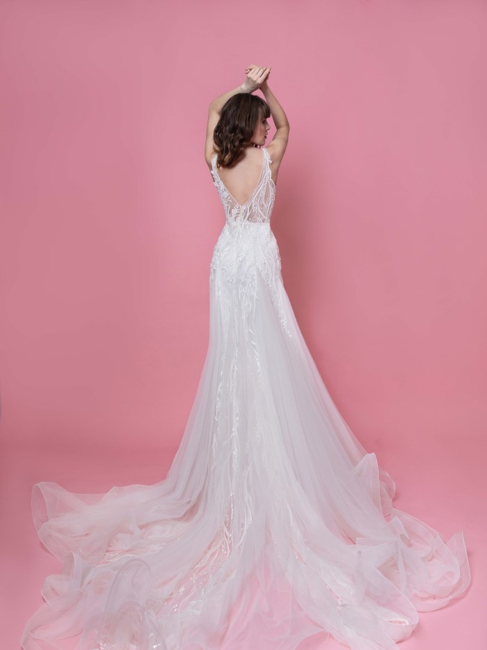 Abito da sposa a sirena  - E001 